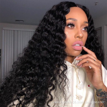 Beauty Youth 12A Grade Deep Wave brazilian human hair weave bundles